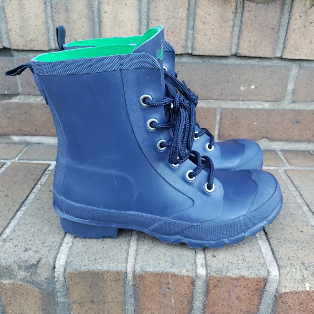 Lauren RL | Mikenna Navy Rain Boots Womens Size 5 Rubber Rain Boots
